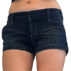 American Eagle Dark Blue Jean Shorts